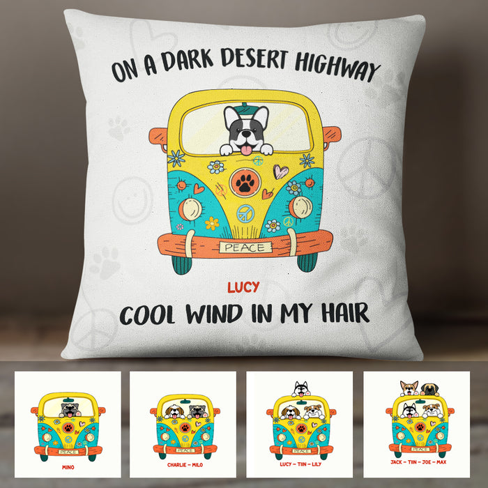 Personalized Cool Wind In My Hair  Pillow SB251 29O57 (Insert Included) 1