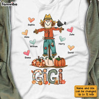 Personalized Fall Grandma Scarecrow T Shirt AG294 23O28 thumb 1
