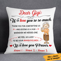 Personalized Grandma Love You Forever  Pillow NB183 95O53 (Insert Included) thumb 1