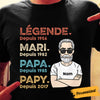 Personalized Legend French Husband Daddy Grandpa T Shirt JN234 25O47 1