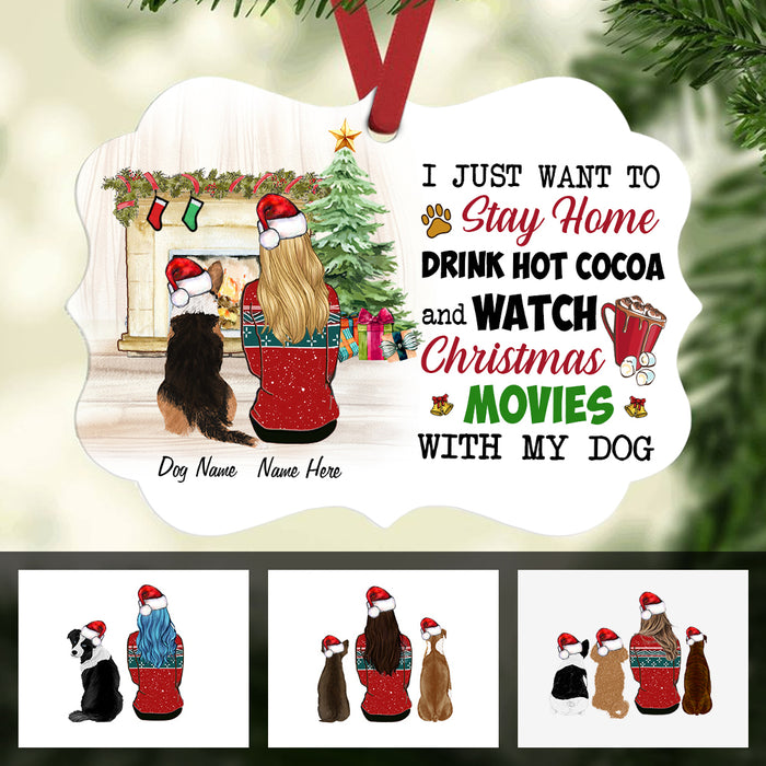 Personalized Dog Christmas Benelux Ornament NB43 99O34 1