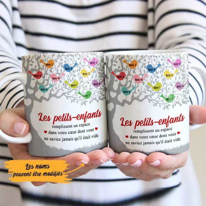 Personalized French Maman Grand-mère Family Tree Mom Grandma Mug MR293 65O53 1