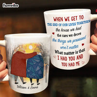 Personalized Couple Gift We Get To The End Of Our Lives Together Mug 31247 thumb 1