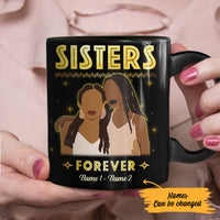 Personalized Sisters Forever BWA Friends Mug JL302 28O57 thumb 1