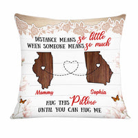 Personalized Long Distance Pillow AG92 32O34 thumb 1