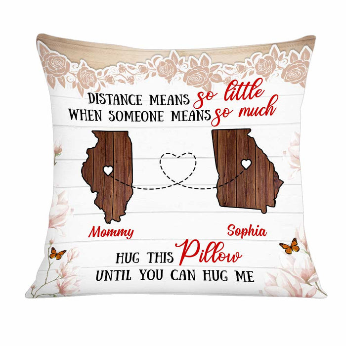 Personalized Long Distance Pillow AG92 32O34 1