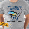 Personalized Fishing Dad Grandpa  T Shirt MR254 65O36 1
