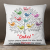 Personalized German Mama Oma Tree Mom Grandma Pillow AP155 65O36 (Insert Included) 1