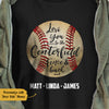Personalized Dad Baseball  T Shirt MY123 85O58 1