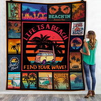Beach Fleece Blanket JN261 73O36 thumb 1