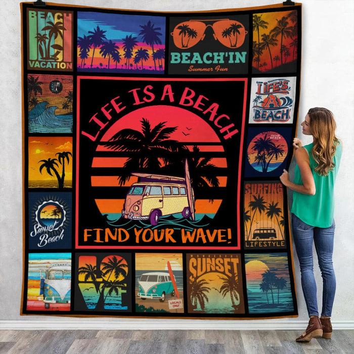 Beach Fleece Blanket JN261 73O36 1