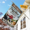 Personalized Farm Built A Life We Loved Flag JL212 67O34 thumb 1