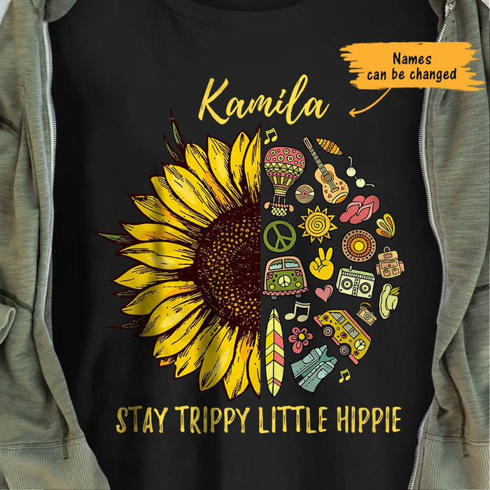 Personalized Hippie Sunflower T Shirt JN172 73O65 1