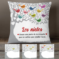 Personalized Spanish Mamá Abuela Family Tree Mom Grandma Pillow AP72 65O53 (Insert Included) thumb 1