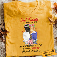 Personalized Girl Friends The Very Best One T Shirt AG61 26O34 thumb 1
