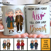 Personalized Couple From Our First Kiss Mug 31138 thumb 1