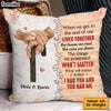 Personalized Gift For Old Couple The End Of Our Life Pillow 31250 1