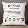 Personalized Stepdad Dad Pillow MY51 87O53 (Insert Included) 1