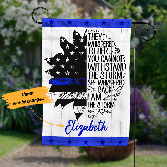 Personalized Police House Flag JL101 67O53 1