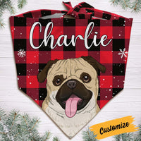 Personalized Dog Bandana NB191 85O36 thumb 1