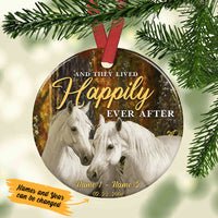 Personalized Horse Couple  Ornament SB142 85O36 thumb 1