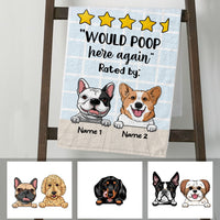 Personalized Bath Rate Dog Towel  DB171 30O58 thumb 1