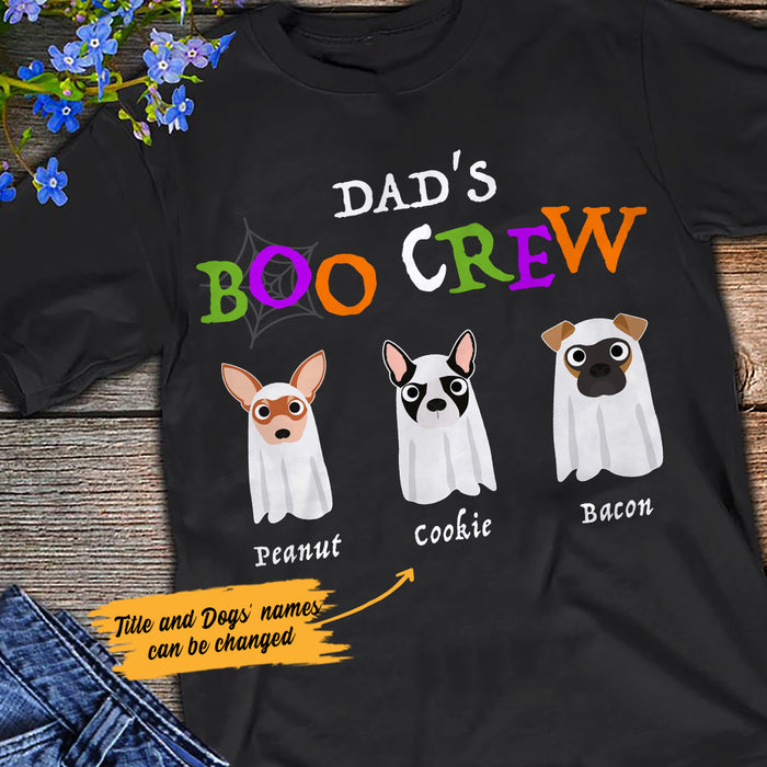 Personalized Boo Crew Dog Halloween T Shirt JL242 73O53 1