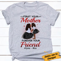 Personalized BWA Mom Forever Friend T Shirt AG72 30O34 thumb 1
