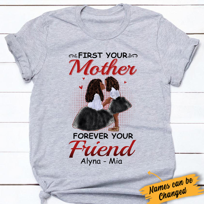 Personalized BWA Mom Forever Friend T Shirt AG72 30O34 1