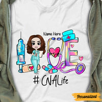 Personalized Love Nurse Life T Shirt JN244 30O47 thumb 1