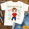 Personalized Gift For Grandson God Says I Am Kid T Shirt - Kid Hoodie - Kid Sweatshirt 32150 1