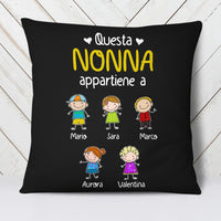Personalized Nonno Nonna Italian Grandma Grandpa Pillow MR235 81O34 (Insert Included) thumb 1