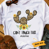 Personalized Sunflower Leopard Cactus Plant Shirt AG277 81O34 thumb 1