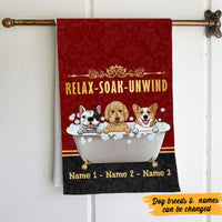 Personalized Dog Bath Towel  DB152 95O47 thumb 1