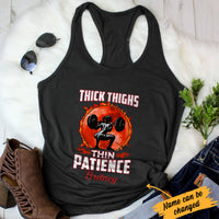Personalized Gym Thick Thigh Racerback Tank JL75 95O34 thumb 1