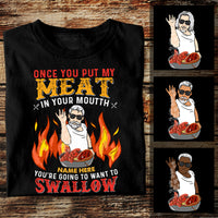 Personalized Swallow Meat BBQ Man T Shirt JL61 25O36 thumb 1