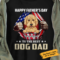 Personalized Dog Dad T Shirt MY253 95O58 thumb 1