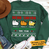 Personalized Dear Santa Cat Sweatshirt NB261 85O58 1
