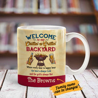 Personalized Backyard Gardening Mug JL63 95O53 thumb 1