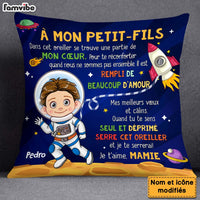 Personalized Gift For Grandson Astronaut Space French Pillow 30745 thumb 1