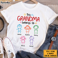 Personalized Gift For This Grandma Belongs To Shirt - Hoodie - Sweatshirt 30533 thumb 1