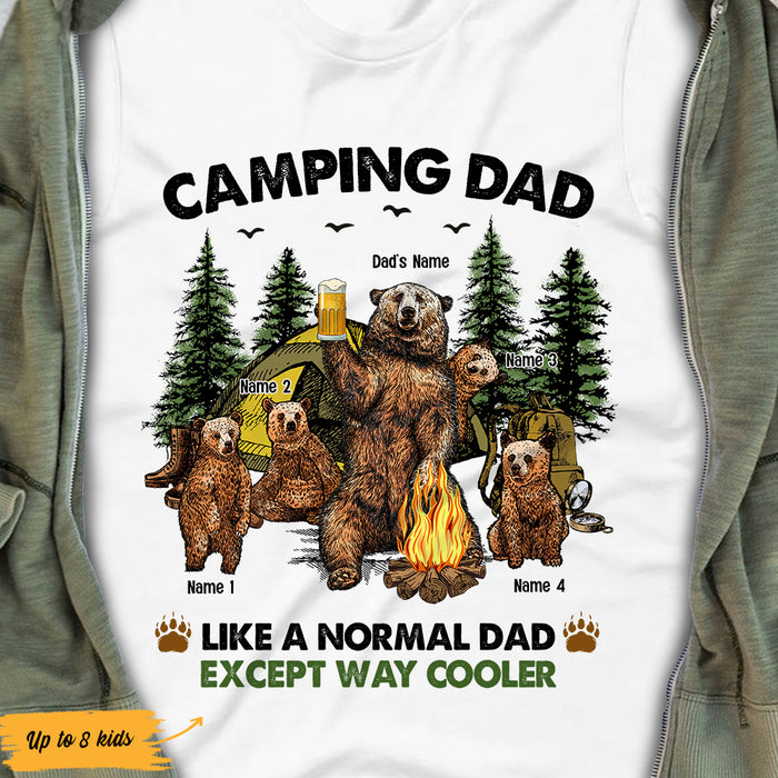 Personalized Dad Grandpa Camping T Shirt MY261 30O47 1