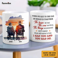 Personalized Couple Gift What Will Matter is that I Had You And You Had Me Mug 31092 thumb 1