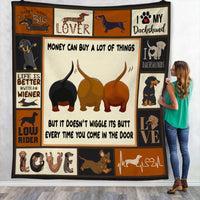 Dachshund Dog Blanket NB272 81O58 thumb 1