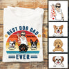 Personalized Dog Dad T Shirt JL62 26O57 1