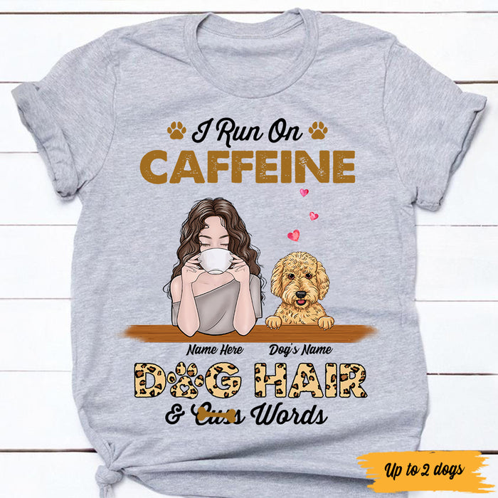 Personalized Caffein And Dog Hair T Shirt JN72 25O47 1