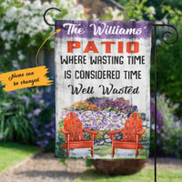 Personalized Patio Gardening Garden Flag JN254 85O60 thumb 1