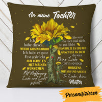 Personalized Mom Grandma German Mama Oma Tree Pillow AP84 95O60 (Insert Included) thumb 1
