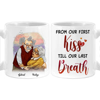 Personalized Couple From Our First Kiss Mug 31140 thumb 1