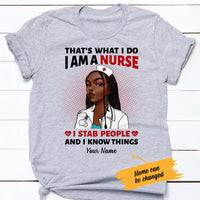 Personalized BWA Nurse Stab People T Shirt AG282 26O47 thumb 1